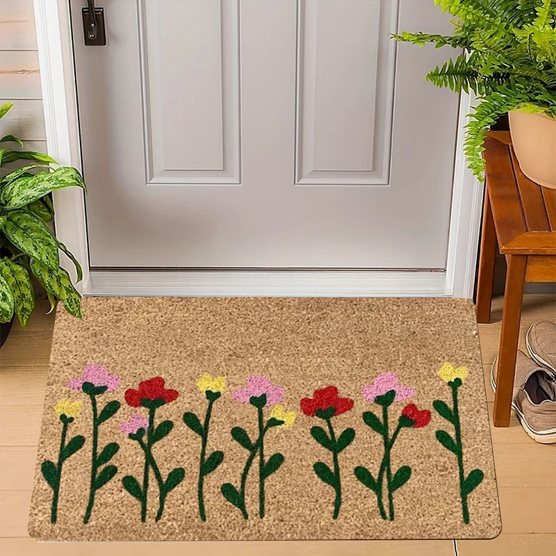 Maranta Prayer Plant - VIKAMA Alfombra de bienvenida con diseño