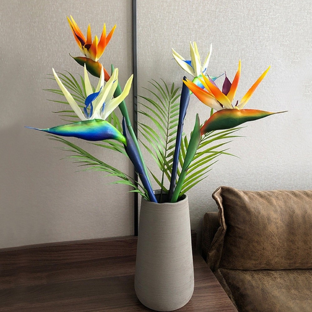 Bird Paradise Strelitzia - Planta Artificial de Tallo Largo, Ave