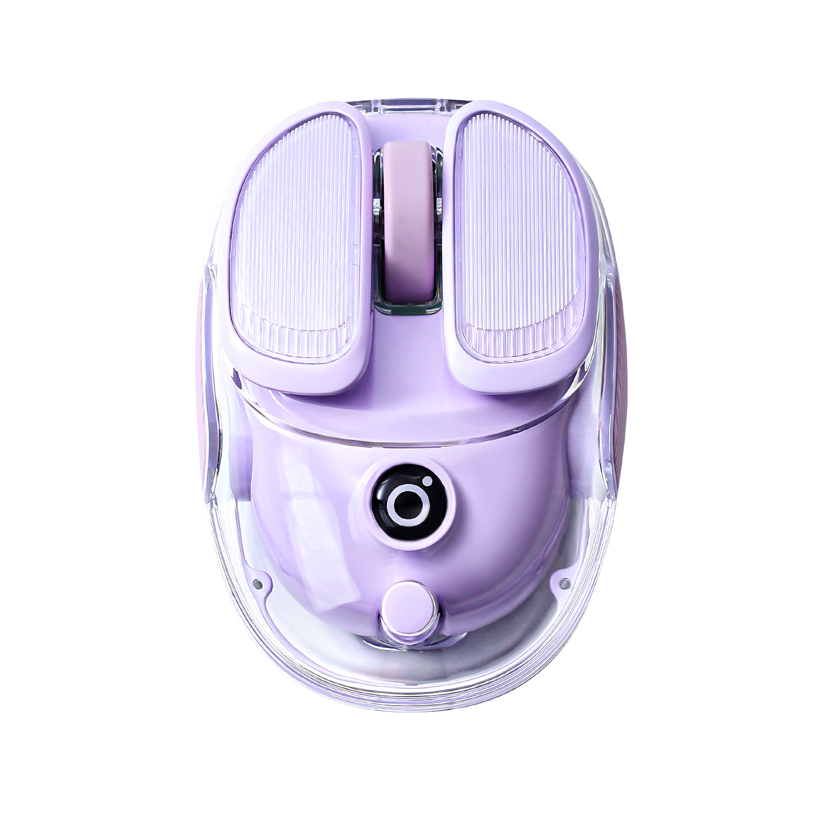 Tradescantia Purple - Ratón RGB inalámbrico morado EWEADN Q9,