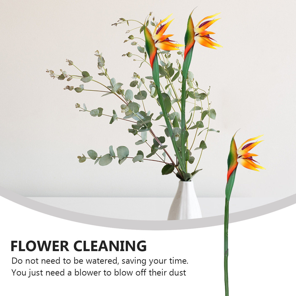 Flor Artificial de Strelitzia, - Bird Paradise Strelitzia reseña y precio